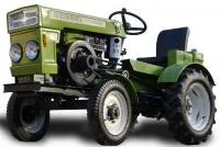 Минитрактор Rossel XT-184 Green с блокировкой дифференциала