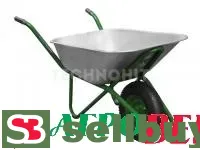 Тачка строительная GROSER WB6418
